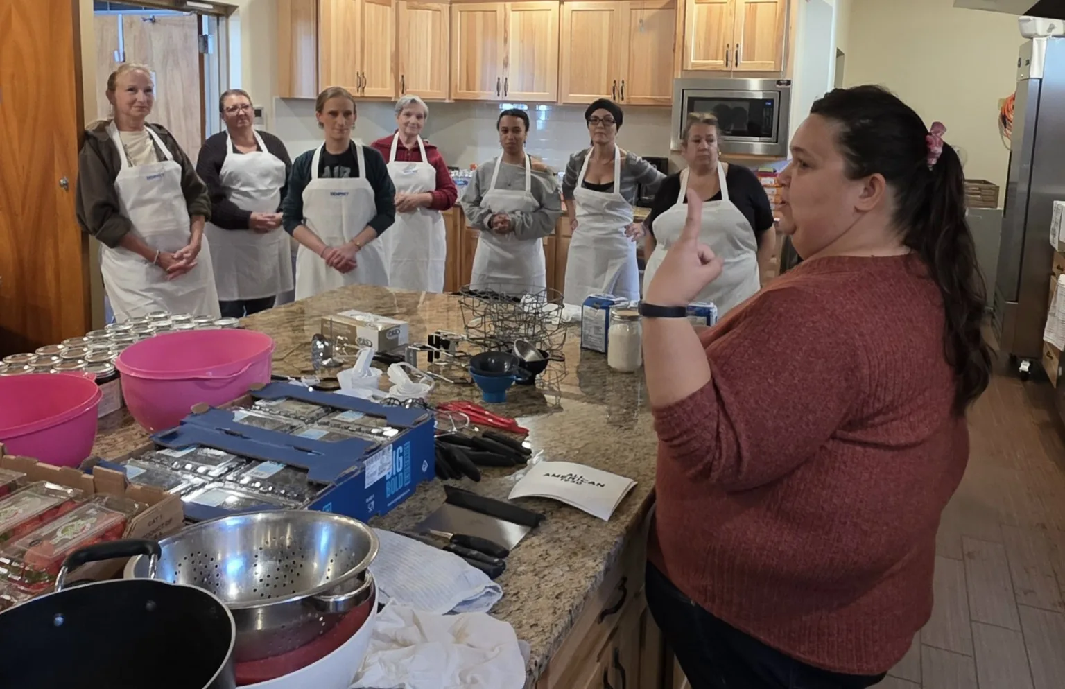 Canning-class demonstration and group learning